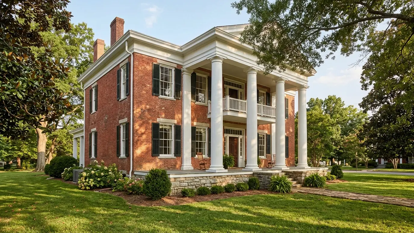 Homes and foundations in Columbia, Tennessee