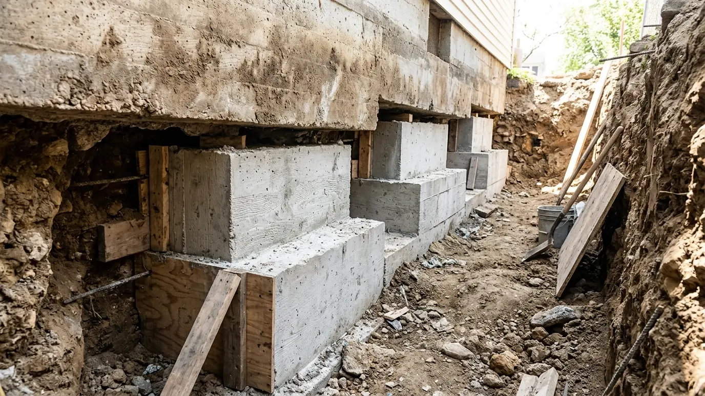 Foundation Underpinning in Nashville and Middle Tennessee
